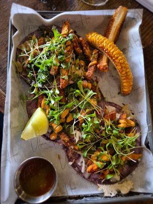 Vegan tacos at Urban House in Bratislava