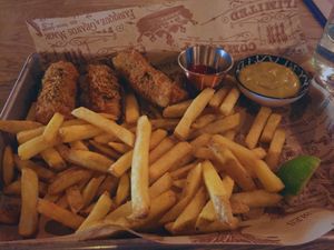 fish & chips at Urban House in Bratislava