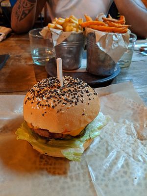 Beyond burger at Urban House in Bratislava