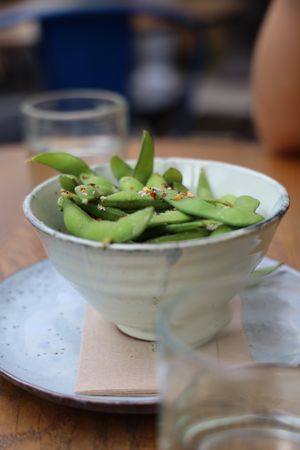 Edamame Beans at Urban House in Bratislava