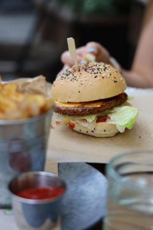 Beyond Burger at Urban House in Bratislava