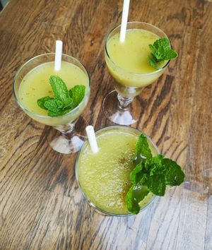 Frozen Mochito at Urban House in Bratislava