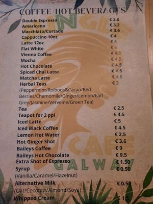  at Jungle Cafe in Galway