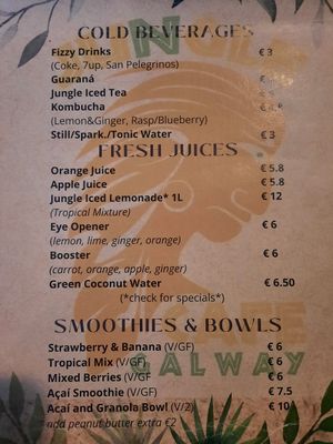  at Jungle Cafe in Galway
