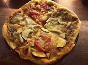 Pizza! at Queen's Healthy Diner in Nagoya