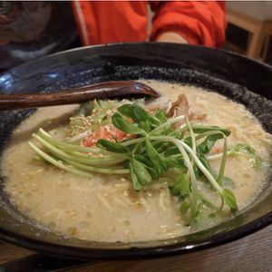 Vegan Tonkotsu Ramen 🍜  at Queen's Healthy Diner in Nagoya