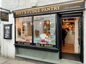 Front Shop at Roly's Fudge in Bowness-on-windermere