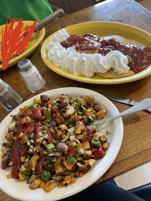   at Deja Vu Diner in Orangeville