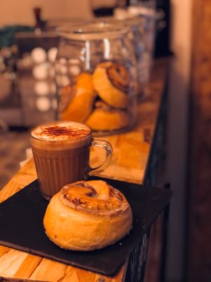 cinnamon & cappu   at Coco & Nuts Concept Store in Marseille