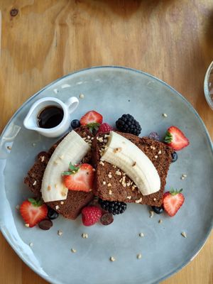 Toasted bananabread at Combi in Eersel
