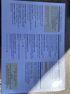 Menu   at Combi in Eersel