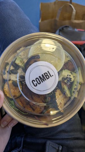 Salad vegan at Combi in Eersel