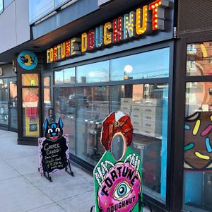 Outside ❤️  at Vandal Doughnuts - Gottingen St in Halifax