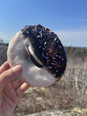 Perfect hiking fuel 👌  at Vandal Doughnuts - Gottingen St in Halifax