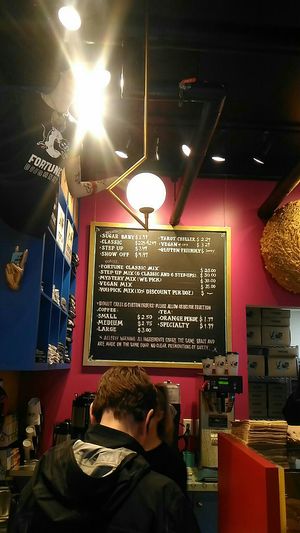 Menu at Vandal Doughnuts - Gottingen St in Halifax