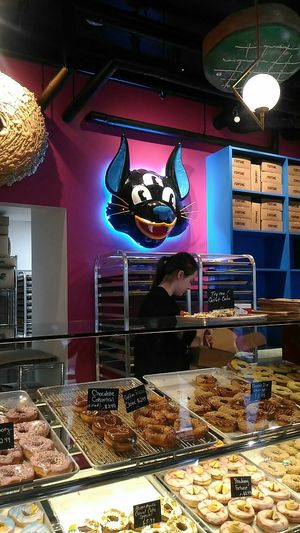 Inside at Vandal Doughnuts - Gottingen St in Halifax