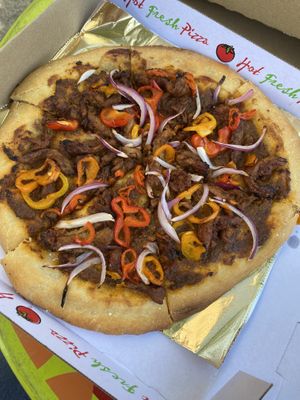 BBQ  at Secret Pizza Society in Portland