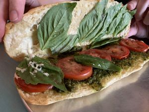 Caprese  at Secret Pizza Society in Portland