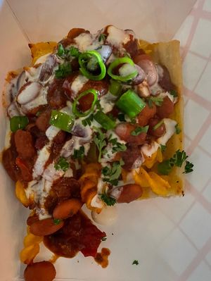   at Secret Pizza Society in Portland