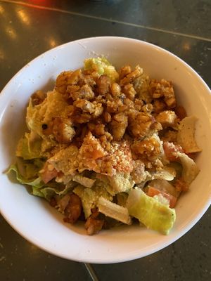 Caesar salad!  at Secret Pizza Society in Portland