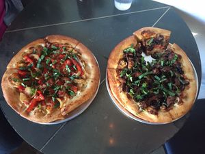 I can't remember which flavors these were but they both made my mouth very happy. at Secret Pizza Society in Portland