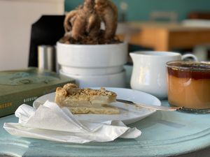 The best vegan apple pie I have ever tried till now!  at Sea Change  in South Shields