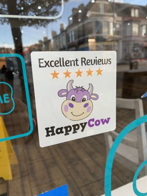 Happy cow paid a visit today  at Sea Change  in South Shields