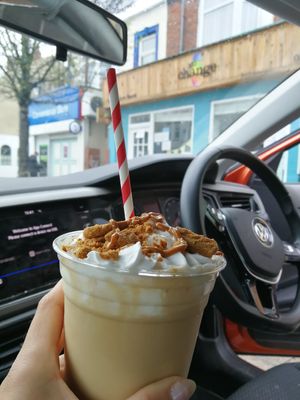 Biscoff milkshake at Sea Change  in South Shields