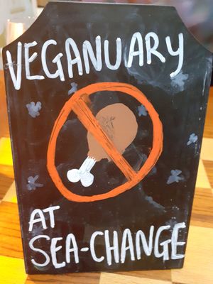 Veganuary! #Veganuary at Sea Change  in South Shields