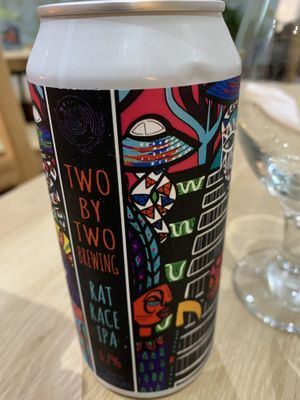 Two by Two brewery Rat Race VG IPA #Veganuary at Sea Change  in South Shields