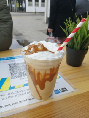 Biscoff milkshake at Sea Change  in South Shields
