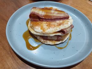 Breakfast pancake at Sea Change  in South Shields
