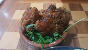 Bang bang cauliflower #Veganuary at Sea Change  in South Shields