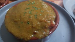 Mini katsu curry with chick'n and rice #Veganuary at Sea Change  in South Shields