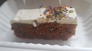 Carrot cake (vg) at Sea Change  in South Shields