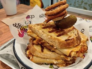 Leaning tower of cheeza 😋 at Sea Change  in South Shields