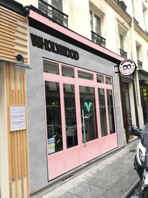 front store at Wholywood in Paris