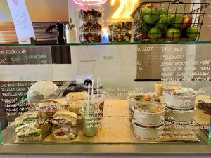 Sandwiches,  bowls, and smoothies at Wholywood in Paris