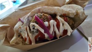Pita Falafel  at Wholywood in Paris