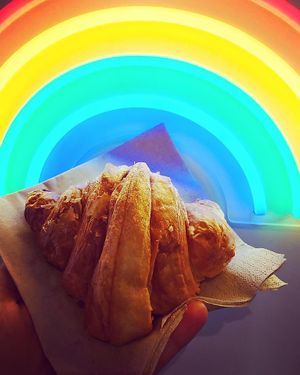 croissant  at Wholywood in Paris