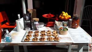 Take away mode at Wholywood in Paris