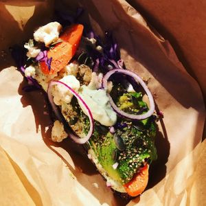 Avo Toast at Wholywood in Paris