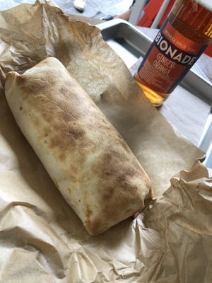 Burrito at Wholywood in Paris