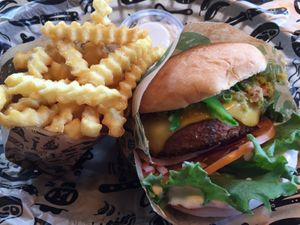 Bastard burgers at Bastard Burgers in Varberg