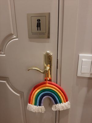 queer-friendly toilets at April and May 45 꽃피는 4월 밀익는 5월 in Busan