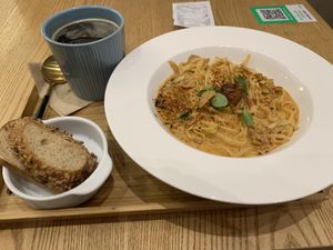 Pasta set menu  at April and May 45 꽃피는 4월 밀익는 5월 in Busan