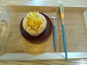 Orange marmalade muffin at April and May 45 꽃피는 4월 밀익는 5월 in Busan