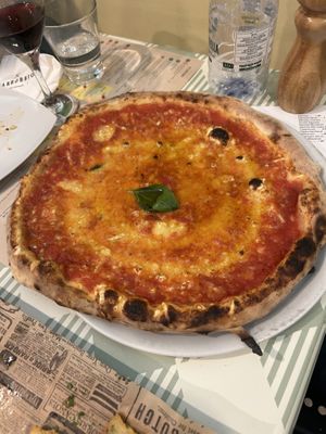 Super yummy vegan margherita    at Marrobbio in Sliema