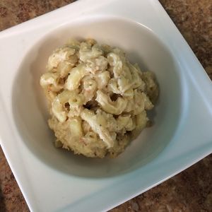 vegan Mac n cheese at Cafe Life in Marietta