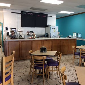 interior at Cafe Life in Marietta